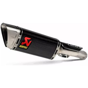 Ljuddämpare Slip-On Kolfiber/Rostfritt Stål Akrapovic
