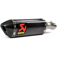 Ljuddämpare Slip-On Kolfiber/Rostfritt Stål Akrapovic