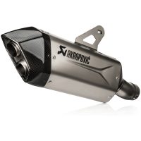 Ljuddämpare Slip-On Kolfiber/Rostfritt Stål Akrapovic