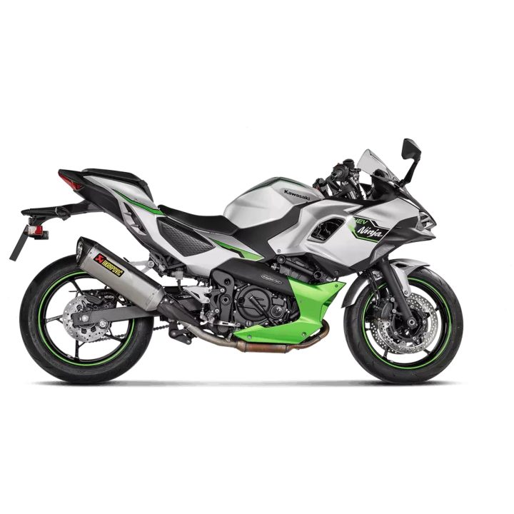 Ljuddämpare Slip-On Kolfiber/Titan Akrapovic – bild 2