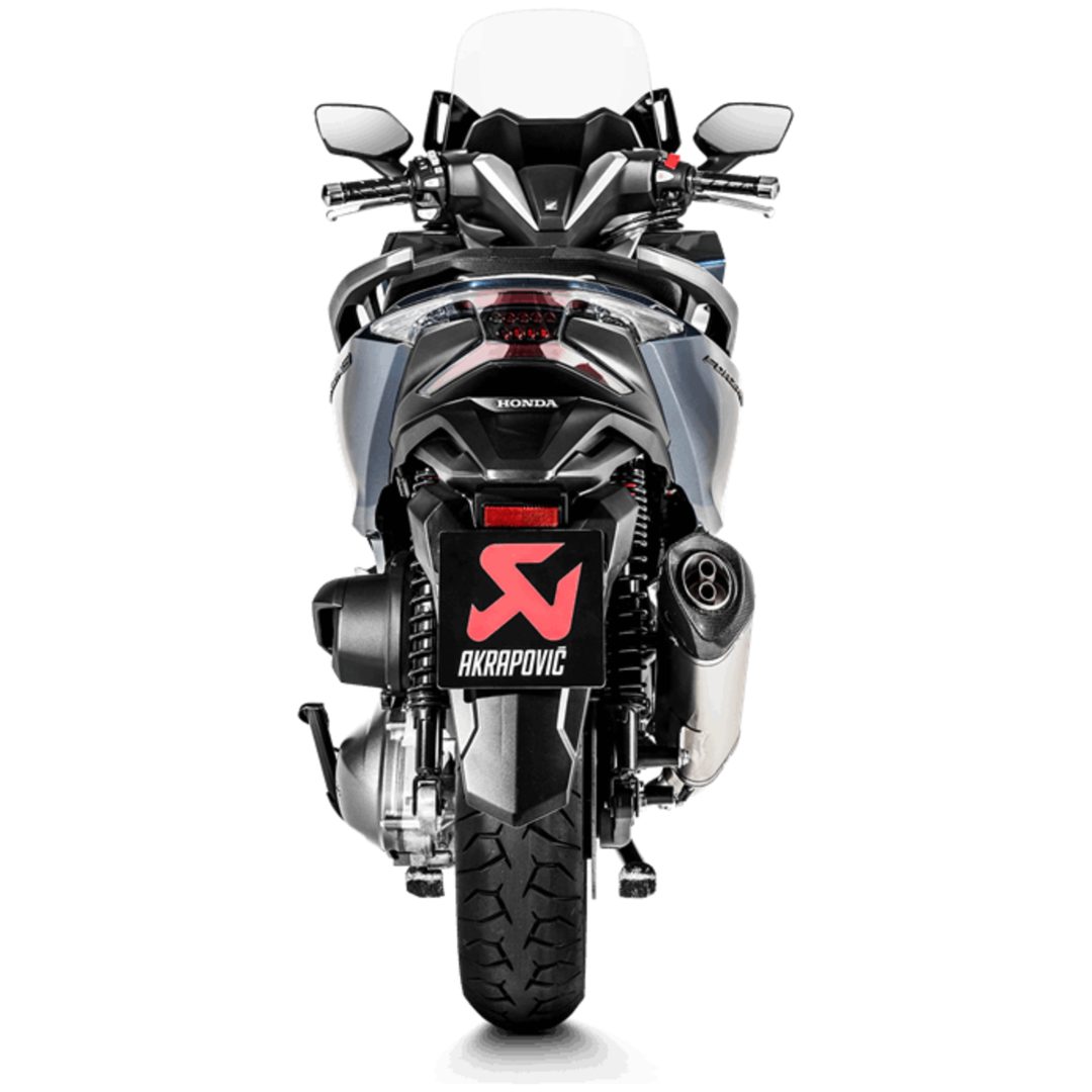Ljuddämpare Slip-On Rostfritt Stål Akrapovic Polerad – bild 2
