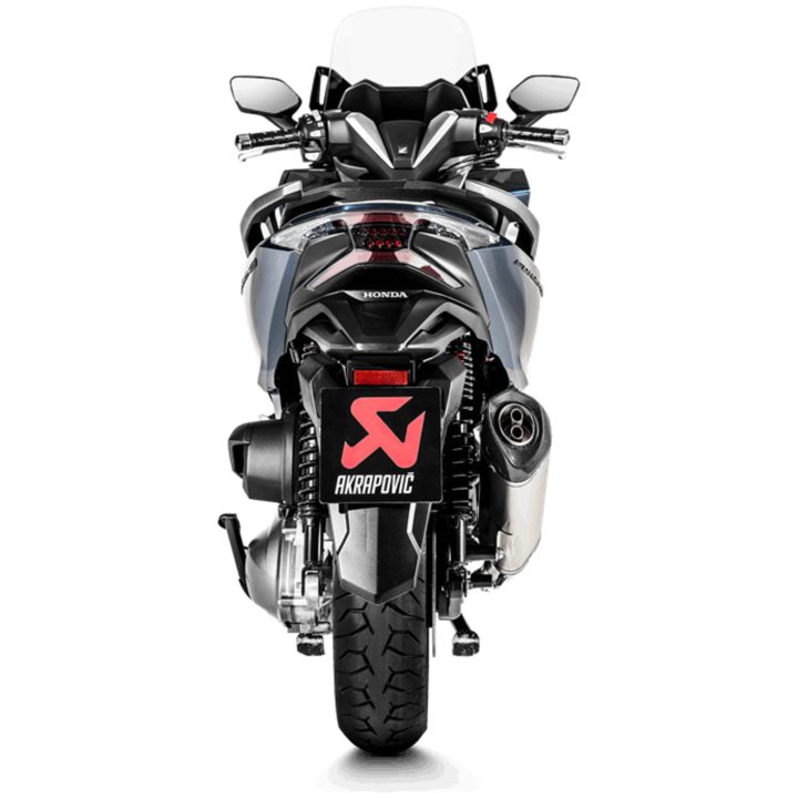 Ljuddämpare Slip-On Rostfritt Stål Akrapovic Polerad – bild 2