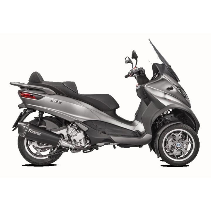 Ljuddämpare Slip-On Rostfritt Stål Akrapovic Svart – bild 2