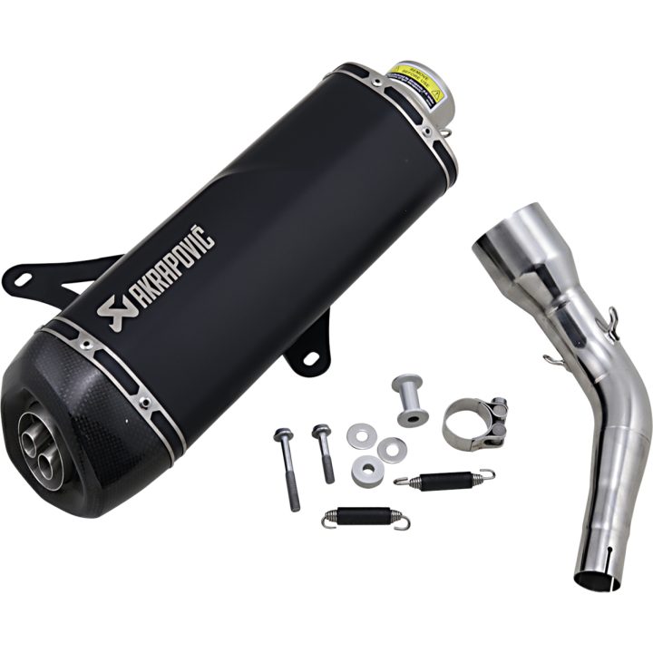 Ljuddämpare Slip-On Rostfritt Stål Akrapovic Svart – bild 2