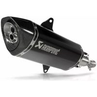 Ljuddämpare Slip-On Rostfritt Stål/Kolfiber Akrapovic
