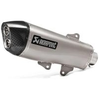 Ljuddämpare Slip-On Rostfritt Stål/Kolfiber Akrapovic