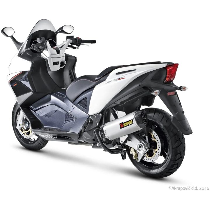 Ljuddämpare Slip-On Rostfritt Stål/Kolfiber Akrapovic Polerad – bild 5