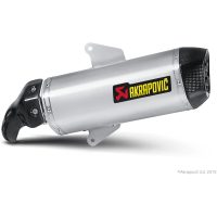 Ljuddämpare Slip-On Rostfritt Stål/Kolfiber Akrapovic