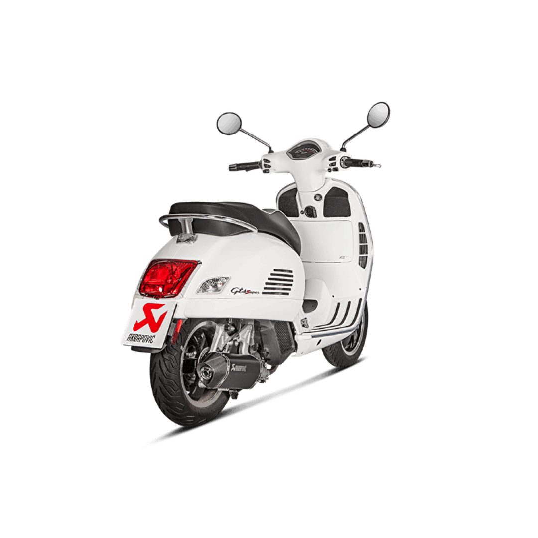 Ljuddämpare Slip-On Rostfritt Stål/Kolfiber Akrapovic Svart – bild 4