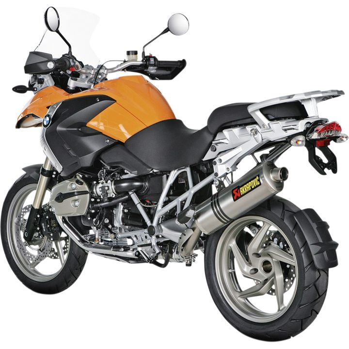 Ljuddämpare Slip-On Rostfritt Stål/Titan Akrapovic Silver – bild 3