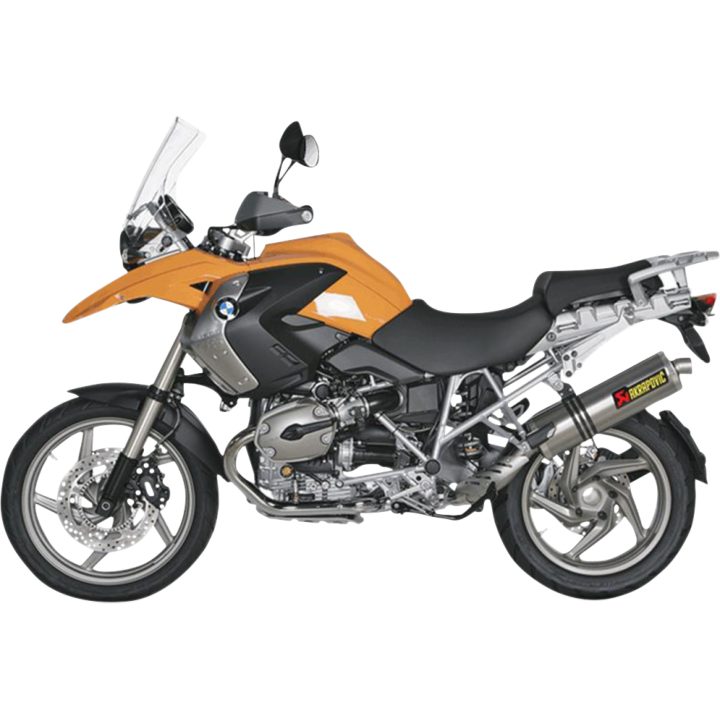 Ljuddämpare Slip-On Rostfritt Stål/Titan Akrapovic Silver – bild 2