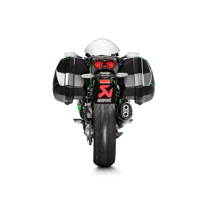Ljuddämpare Slip-On Rostfritt Stål/Titan Akrapovic Svart – bild 2