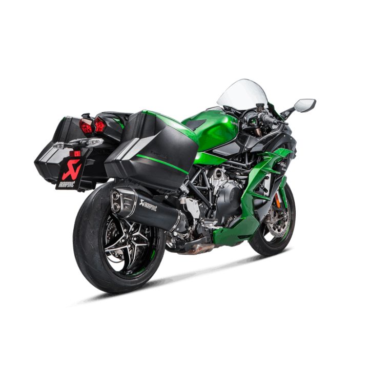 Ljuddämpare Slip-On Rostfritt Stål/Titan Akrapovic Svart – bild 5