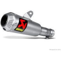 Ljuddämpare Slip-On Rostfritt Stål/Titan Akrapovic