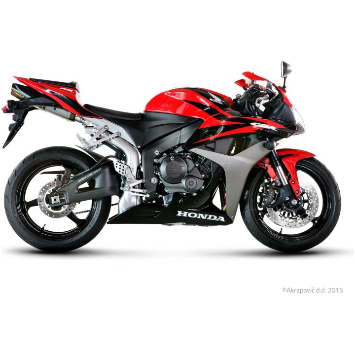 Ljuddämpare Slip-On Rostfritt Stål/Titan Akrapovic Titan – bild 3