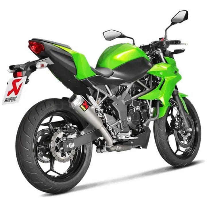 Ljuddämpare Slip-On Rostfritt Stål/Titan Akrapovic Titan – bild 2