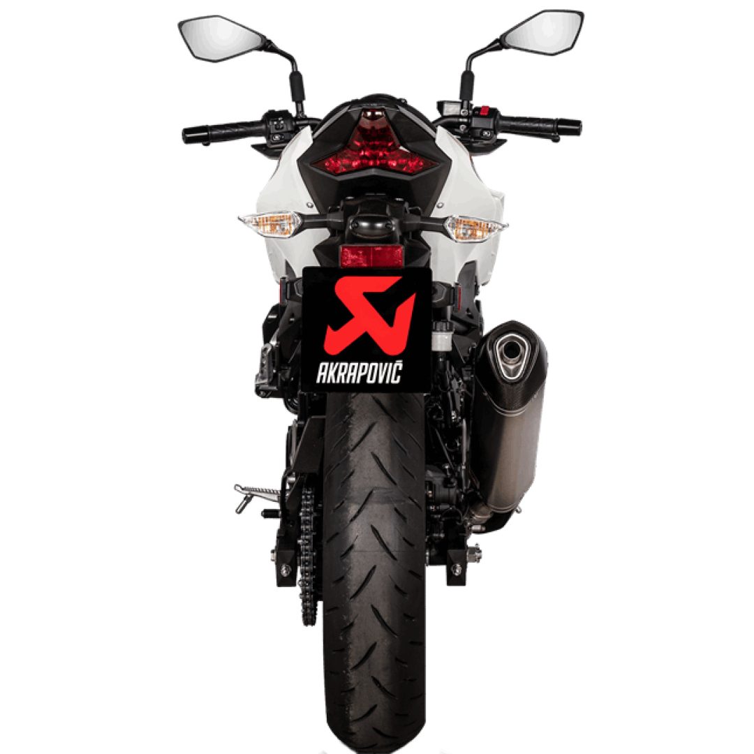 Ljuddämpare Slip-On Titan Akrapovic Höger – bild 7