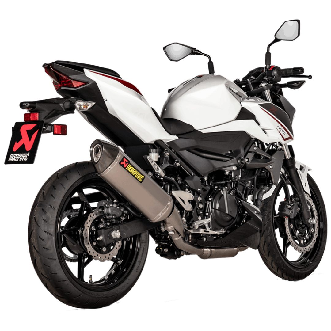 Ljuddämpare Slip-On Titan Akrapovic Höger – bild 4