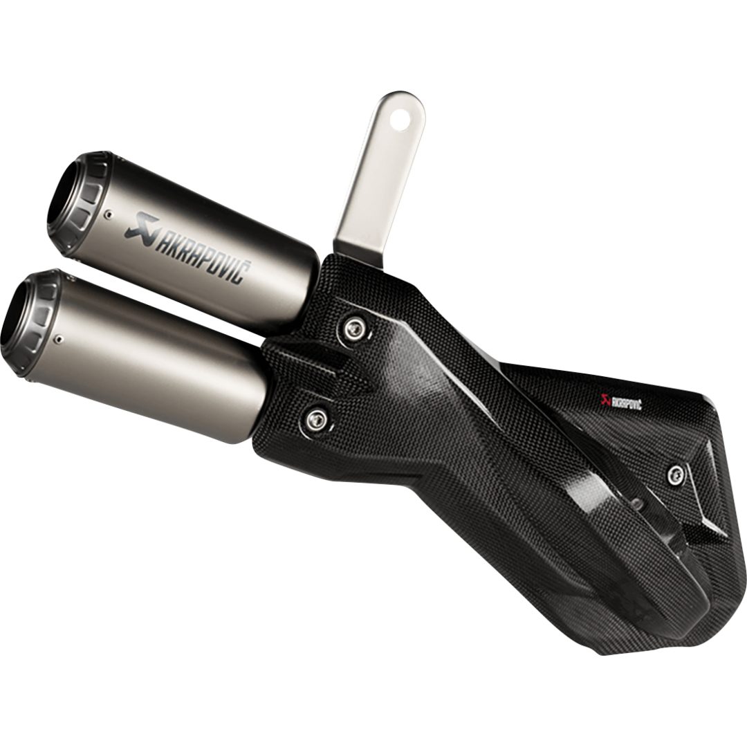 Ljuddämpare Slip-On Titan Akrapovic Höger – bild 3
