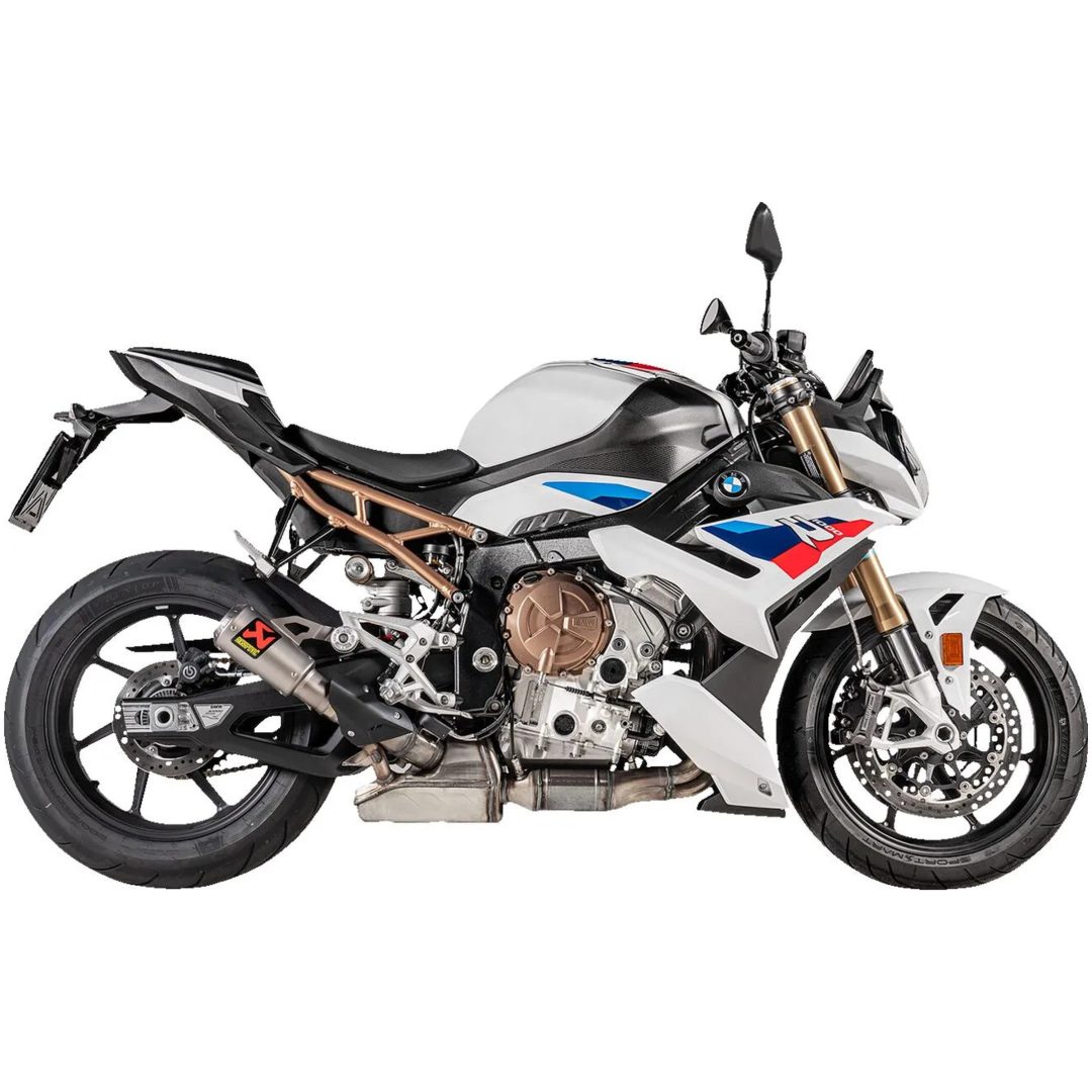 Ljuddämpare Slip-On Titan Akrapovic Silver – bild 5