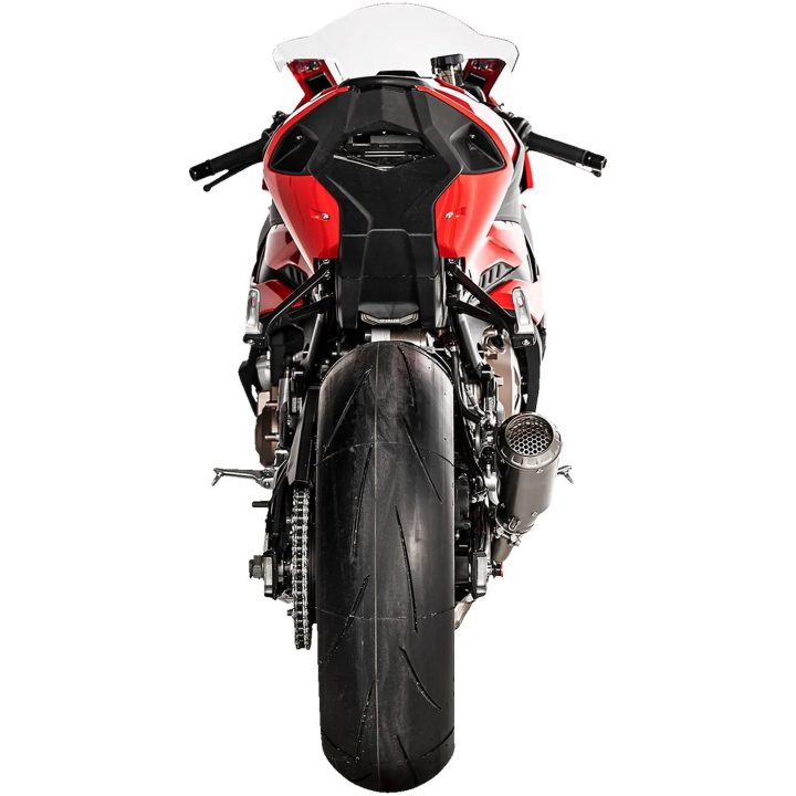 Ljuddämpare Slip-On Titan Akrapovic Silver – bild 8