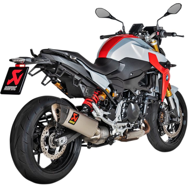 Ljuddämpare Slip-On Titan Akrapovic Silver – bild 2