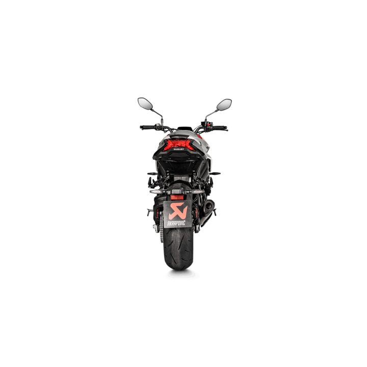 Ljuddämpare Slip-On Titan Akrapovic svart/silver – bild 4