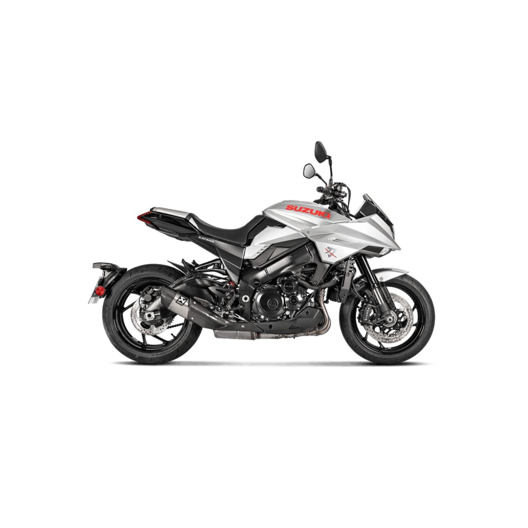 Ljuddämpare Slip-On Titan Akrapovic svart/silver – bild 3