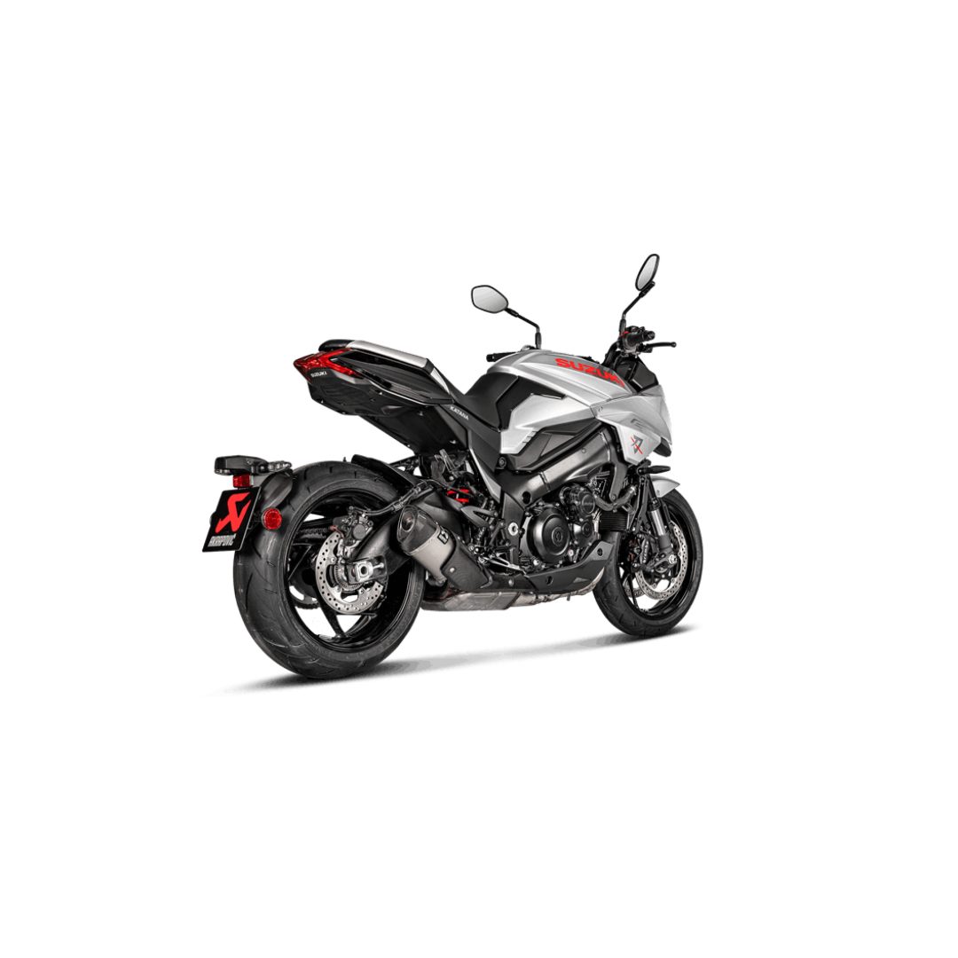 Ljuddämpare Slip-On Titan Akrapovic svart/silver – bild 2