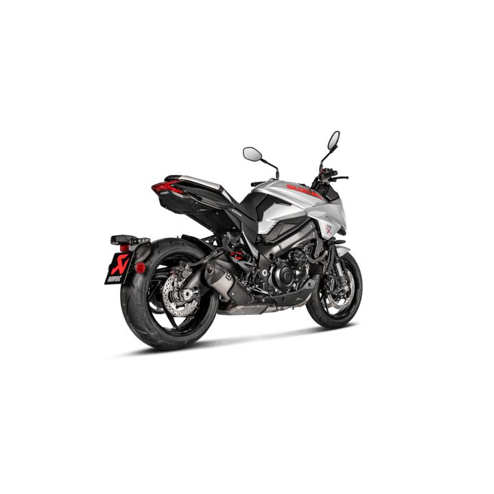 Ljuddämpare Slip-On Titan Akrapovic svart/silver – bild 2