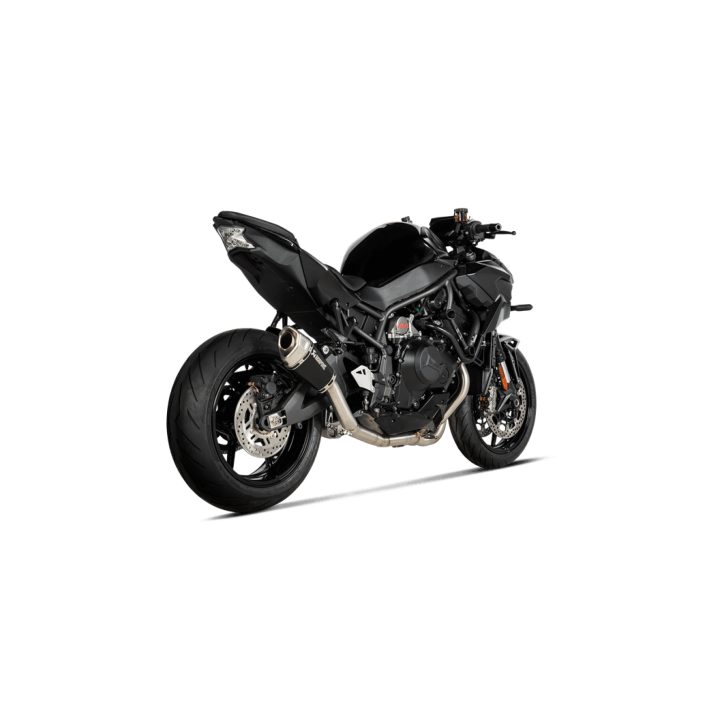 Ljuddämpare Slip-On Titan Akrapovic svart/silver – bild 4