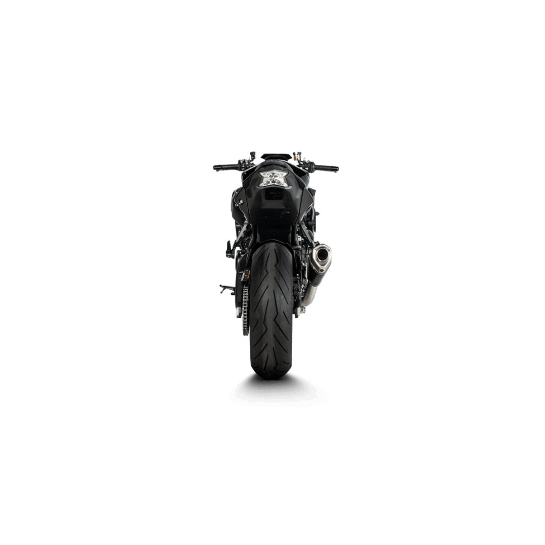 Ljuddämpare Slip-On Titan Akrapovic svart/silver – bild 3