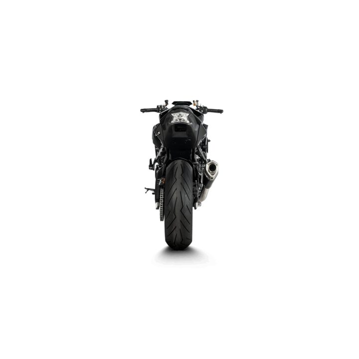 Ljuddämpare Slip-On Titan Akrapovic svart/silver – bild 3