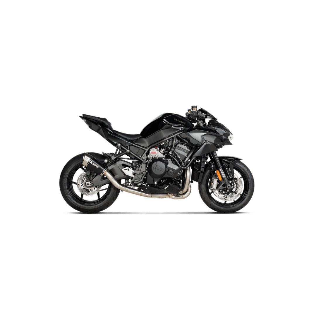 Ljuddämpare Slip-On Titan Akrapovic svart/silver – bild 2