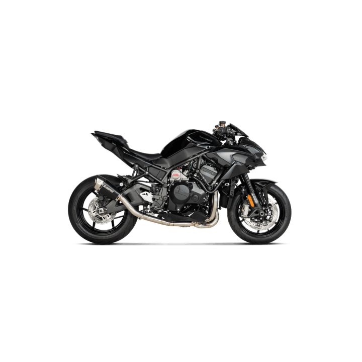Ljuddämpare Slip-On Titan Akrapovic svart/silver – bild 2