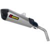 Ljuddämpare Slip-On Titan Akrapovic svart/silver – miniatyr 1