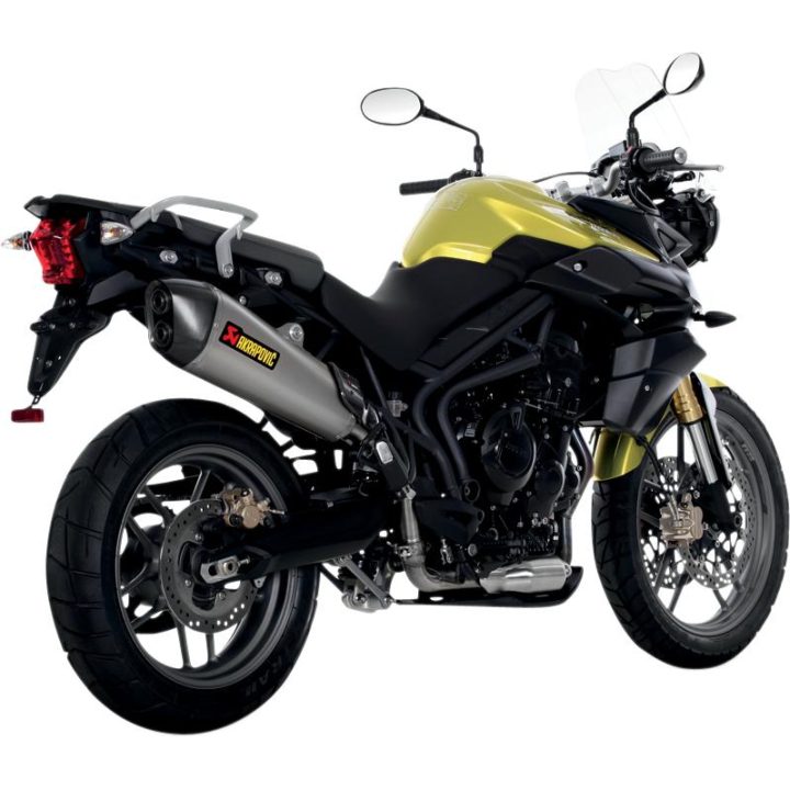 Ljuddämpare Slip-On Titan Akrapovic svart/silver – bild 2