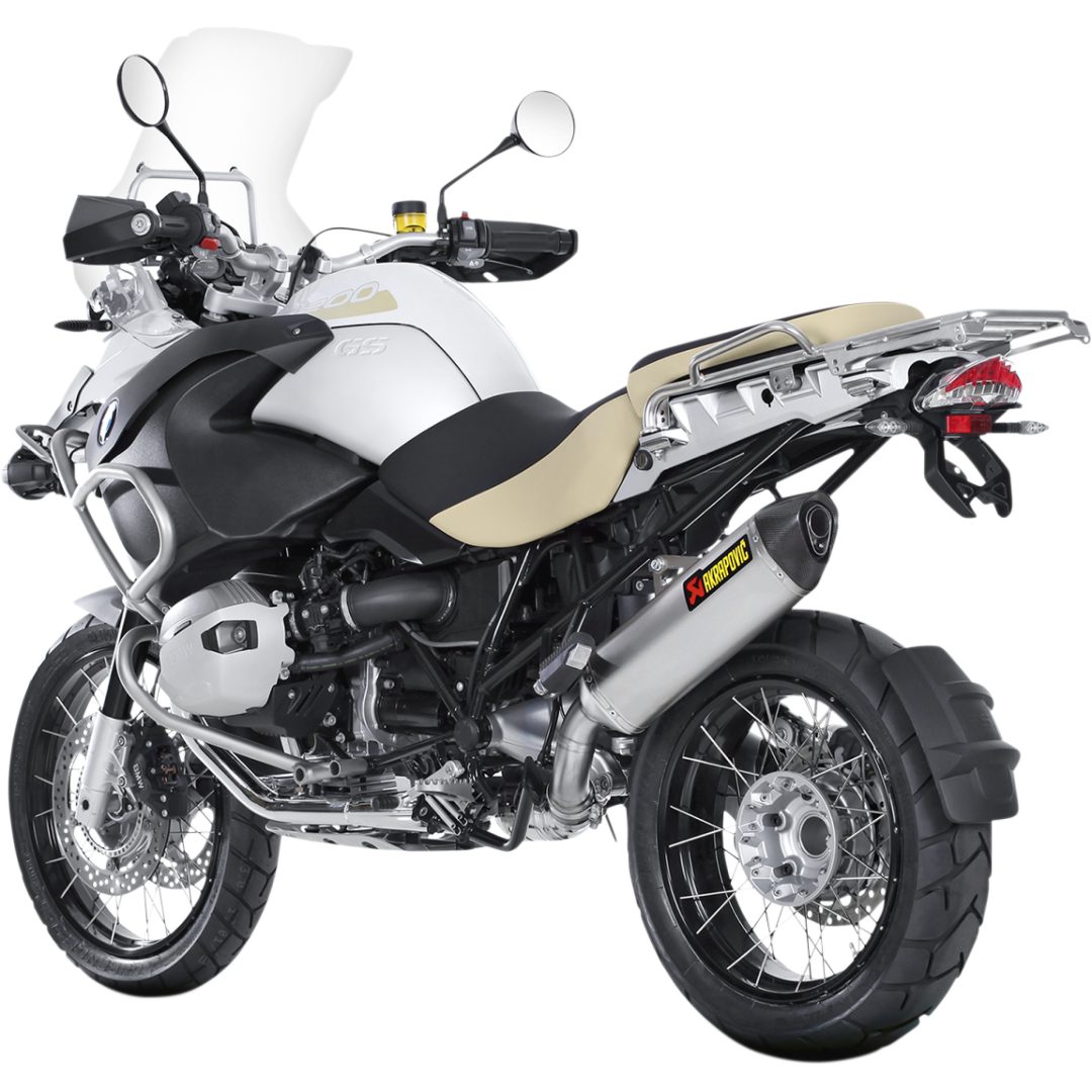 Ljuddämpare Slip-On Titan Akrapovic svart/silver – bild 3