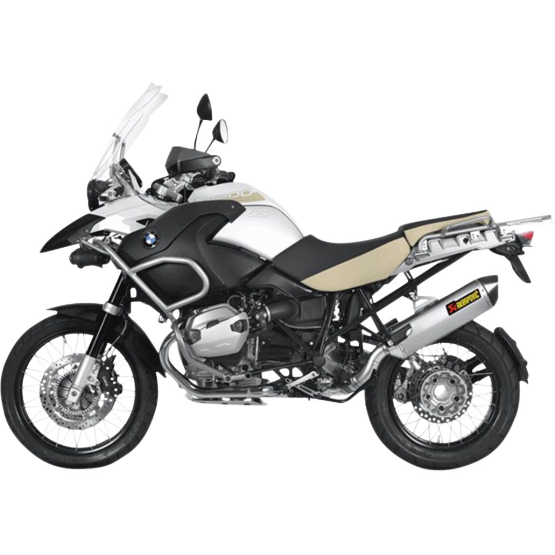 Ljuddämpare Slip-On Titan Akrapovic svart/silver – bild 2