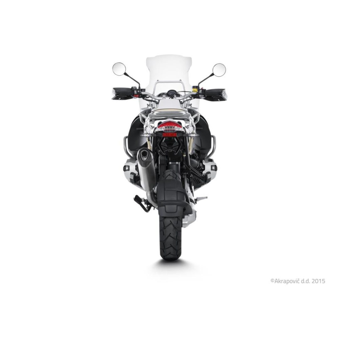 Ljuddämpare Slip-On Titan Akrapovic svart/silver