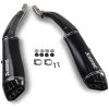 Ljuddämpare Slip-On Titan/Kolfiber Akrapovic Svart – miniatyr 1