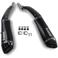 Ljuddämpare Slip-On Titan/Kolfiber Akrapovic