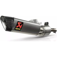 Ljuddämpare Slip-On Titanlook AKRAPOVIC