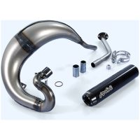 Ljuddämpare Svart Aluminium POLINI