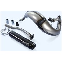 Ljuddämpare Svart Aluminium POLINI