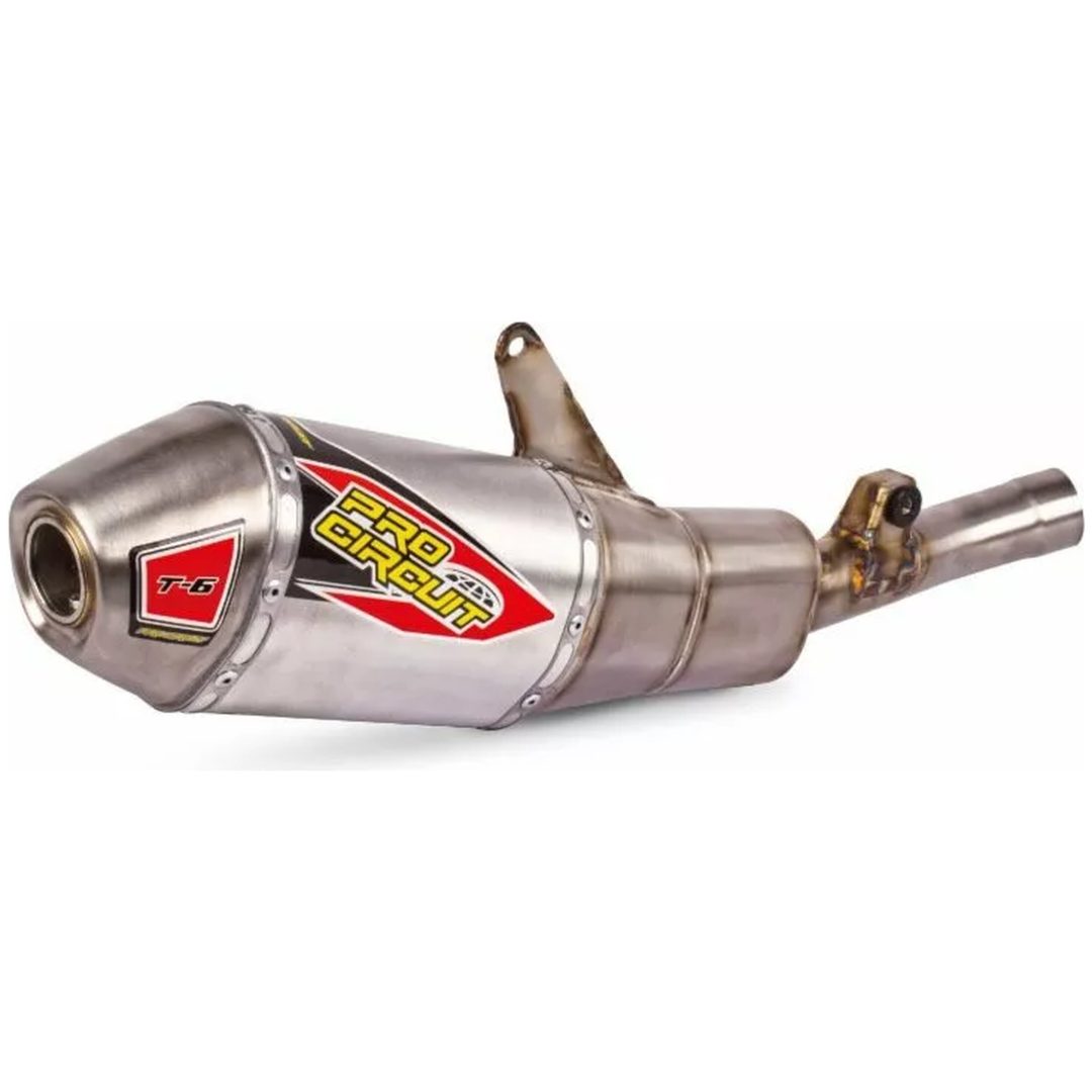 Ljuddämpare T-6 Rostfri Slip-On PRO CIRCUIT