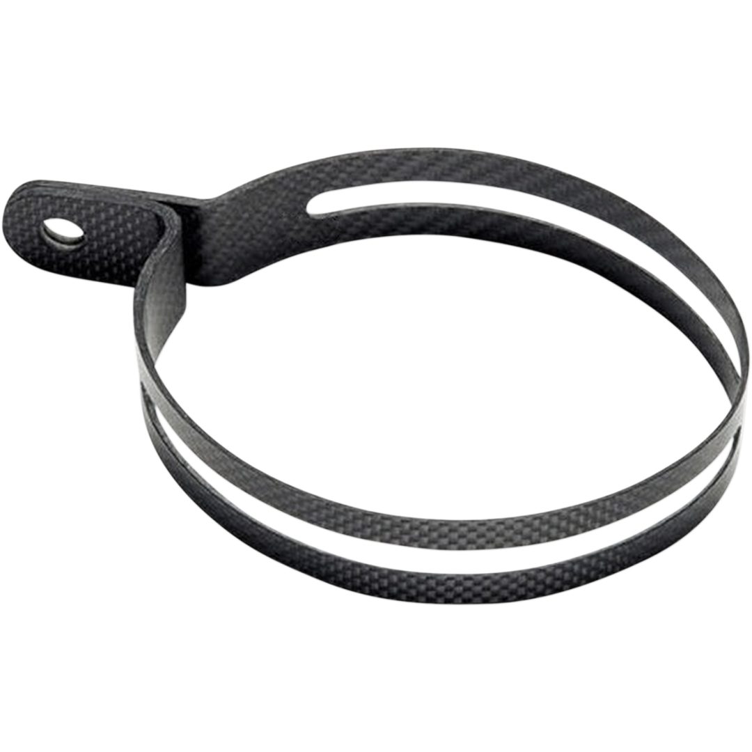 Ljuddämparfäste Kolfiber Svart AKRAPOVIC