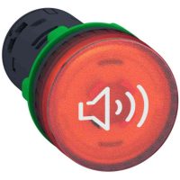 LJUS-/LJUDENHET RÖD 24VAC/DCXB5KS2B4