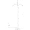 Ljusdal Golvlampa 3-arm Svart/matt Mässing ANETA HOME Sockel E27 Svart /Matt Mässing – miniatyr 6