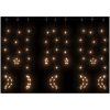 Ljusgardin stjärnor och månar fjärrkontroll varmvit vidaXL 138 led – miniatyr 3